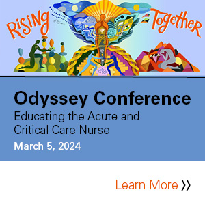 2024 Odyssey Conference: Educating the Acute and Critical Care Nurse Banner